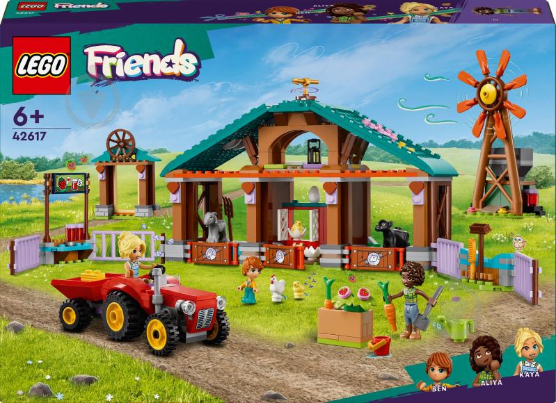 Конструктор LEGO Friends Притулок для сільськогосподарських тварин 42617 - фото 1