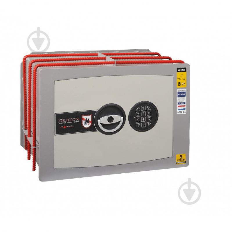 Сейф стенной Griffon W.3228.Е - фото 1