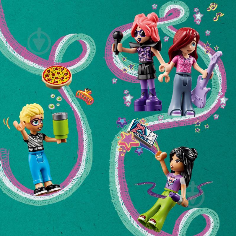 Конструктор LEGO Friends Автобус для музичного туру попзірки 42619 - фото 7