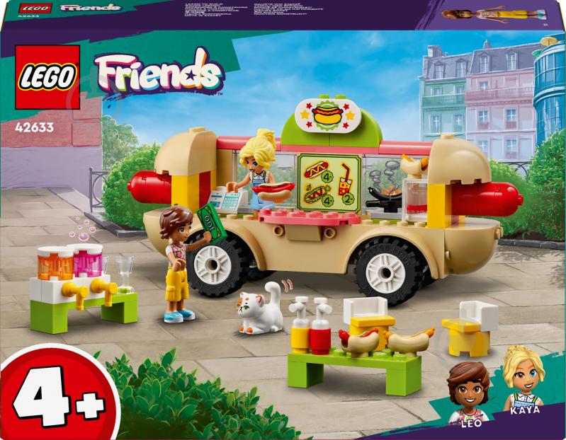 Конструктор LEGO Friends Вантажівка із гот-доґами 42633 - фото 1