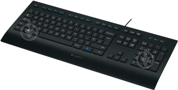 Клавіатура Logitech Keyboard K280e for Business USB (L920-005217) black - фото 2