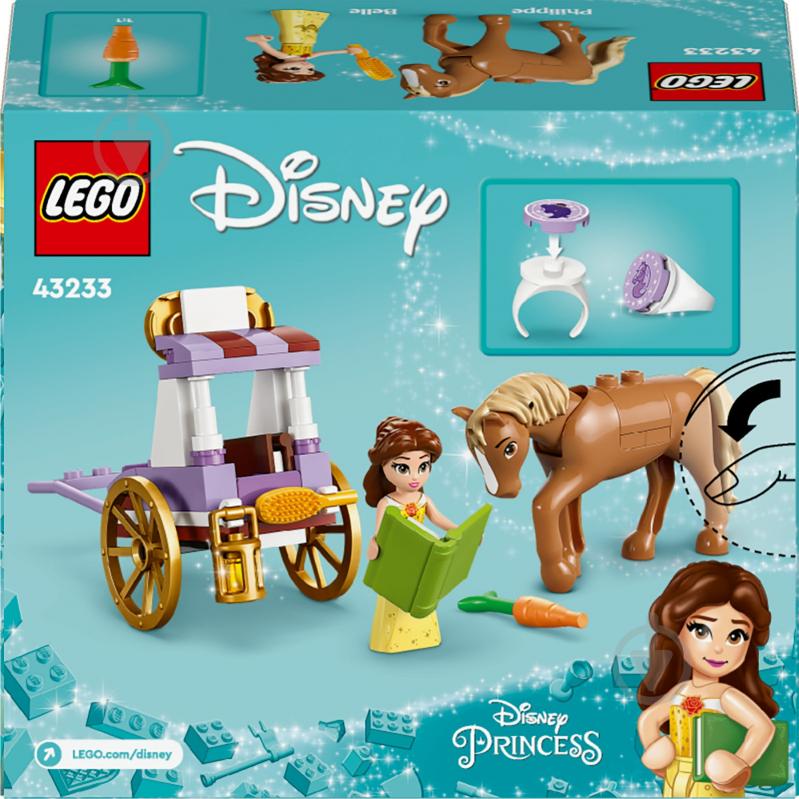 Конструктор LEGO ǀ Disney Казкова карета Белль 43233 - фото 2