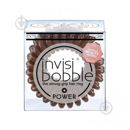 Резинка для волосся Invisibobble Power Pretzel Brown 3 шт. - фото 2