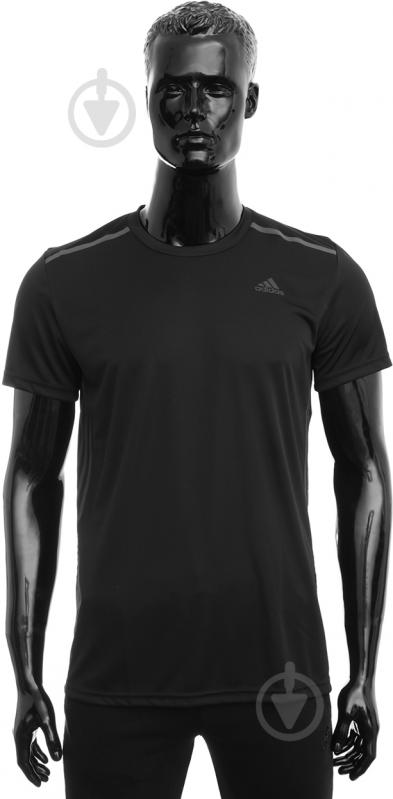 Футболка Adidas COOL365 TEE AJ5503 р.XL черный - фото 1