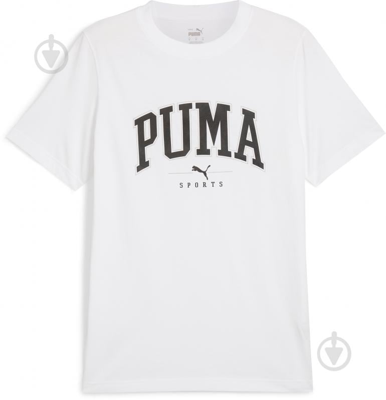 Футболка Puma PUMA SQUAD BIG GRAPHIC TEE 68179102 р.L белый - фото 1