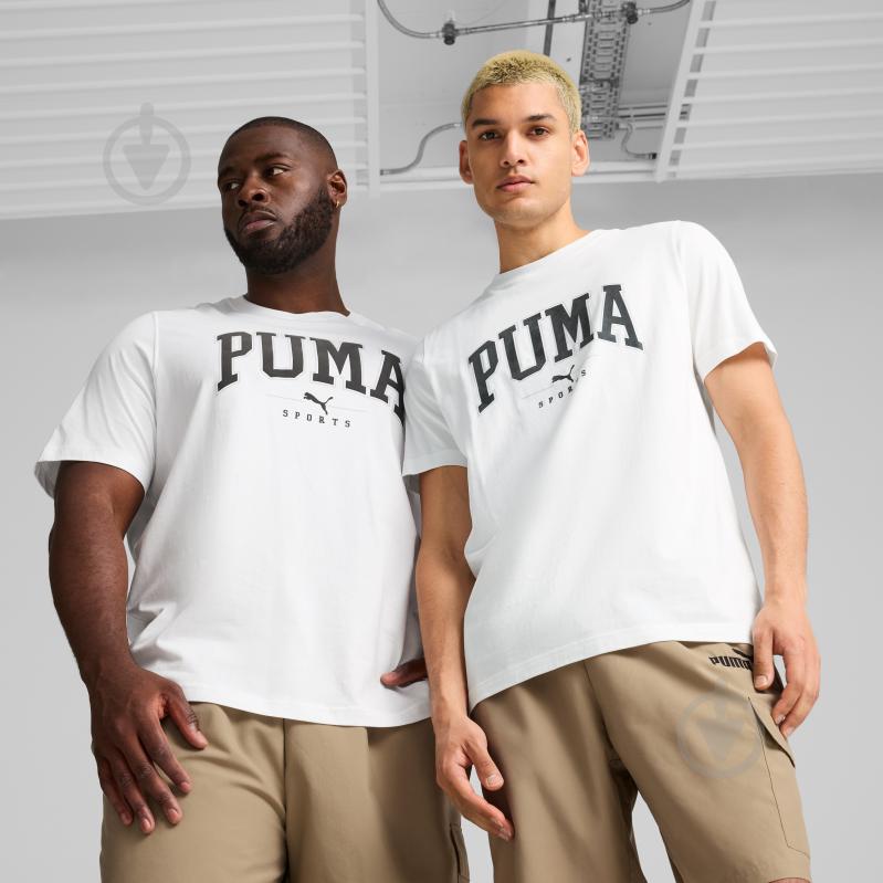 Футболка Puma PUMA SQUAD BIG GRAPHIC TEE 68179102 р.L белый - фото 3