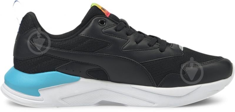 Кроссовки мужские демисезонные Puma X-Ray Lite Rainbow 36886301 р.41 черные - фото 5