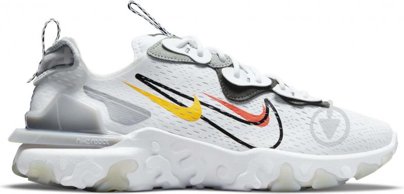 Кроссовки мужские Nike React Vision DM9095-101 р.43 белые - фото 3