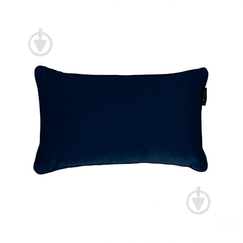 Подушка декоративная Velour 40x60 см синий DECORA - фото 1 Подушка декоративная Velour 40x60 см синий DECORA - фото 1