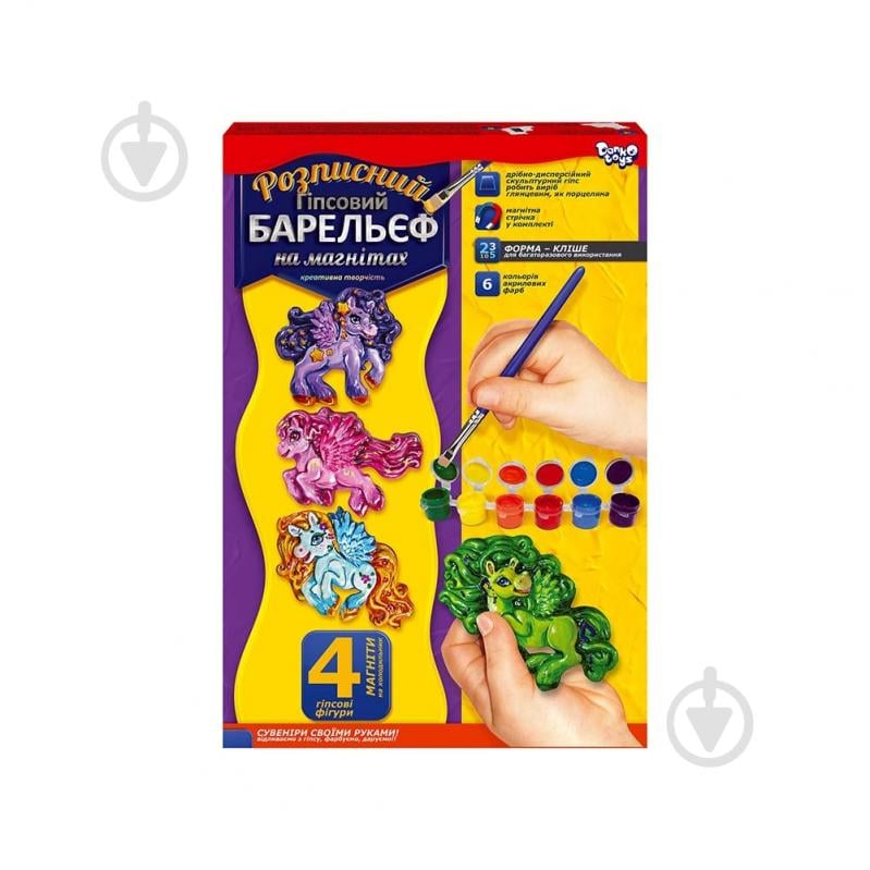Набір для творчості A Kids Розписний гіпсовий барельєф на магнітах малий РГБ-02-01 - фото 3 Набір для творчості A Kids Розписний гіпсовий барельєф на магнітах малий РГБ-02-01 - фото 3