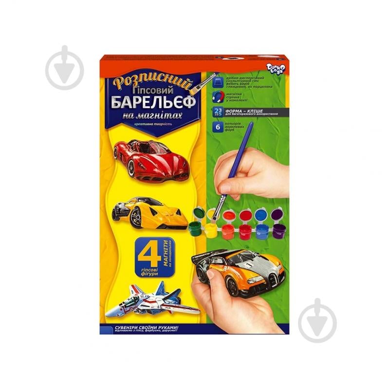 Набір для творчості A Kids Розписний гіпсовий барельєф на магнітах малий РГБ-02-01 - фото 8 Набір для творчості A Kids Розписний гіпсовий барельєф на магнітах малий РГБ-02-01 - фото 8