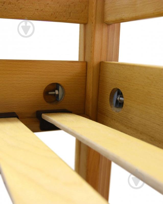 Кровать двухъярусная ArinWOOD StrongDuo 80x190 см бук - фото 4