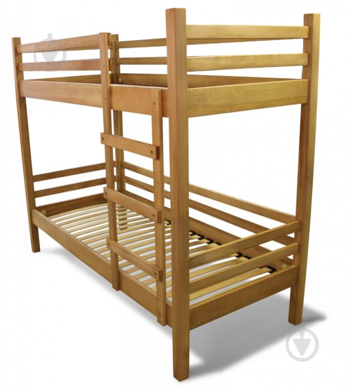 Кровать двухъярусная ArinWOOD StrongDuo 80x190 см бук - фото 2