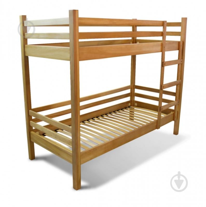 Кровать двухъярусная ArinWOOD StrongDuo 80x190 см бук - фото 1