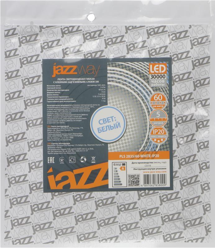 Стрічка світлодіодна Jazzway PLS 2835/60-SMD 6 Вт IP20 12 В денний 2858009 - фото 3