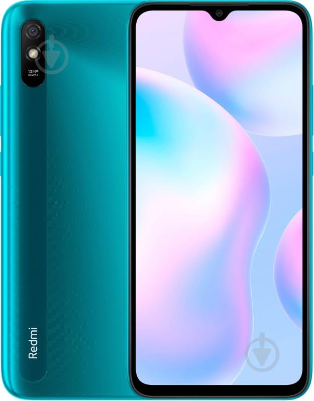 Смартфон Xiaomi Redmi 9A 2/32GB aurora green (943572) - фото 1