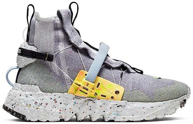 Кросівки чоловічі Nike SPACE HIPPIE 03 CQ3989-002 р.37,5 сірі - фото 1 Кросівки чоловічі Nike SPACE HIPPIE 03 CQ3989-002 р.37,5 сірі - фото 1