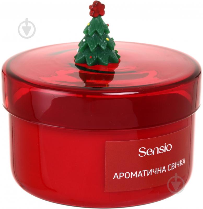 Свеча ароматическая Sensio Merry Glow красная - фото 2 Свеча ароматическая Sensio Merry Glow красная - фото 2
