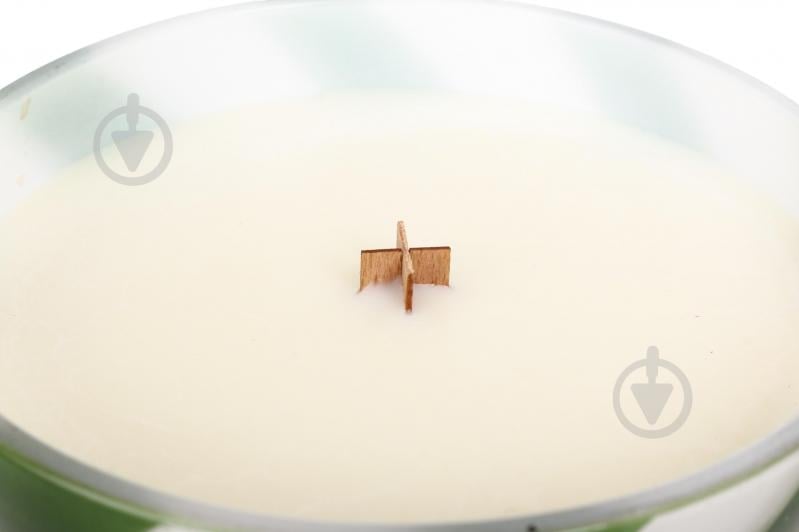 Свеча ароматическая Sensio Sweet Escape 13х15 см зеленая - фото 3