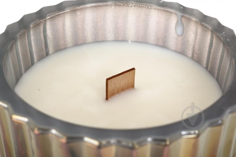 Свеча ароматическая Sensio Snowdrift Dream 8,3х10,4 см золотистый - фото 3 Свеча ароматическая Sensio Snowdrift Dream 8,3х10,4 см золотистый - фото 3