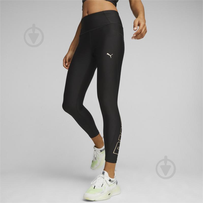 Лосины Puma PUMA FIT EVERSCULPT HW FL TIGHT 52383951 р.M черный - фото 3