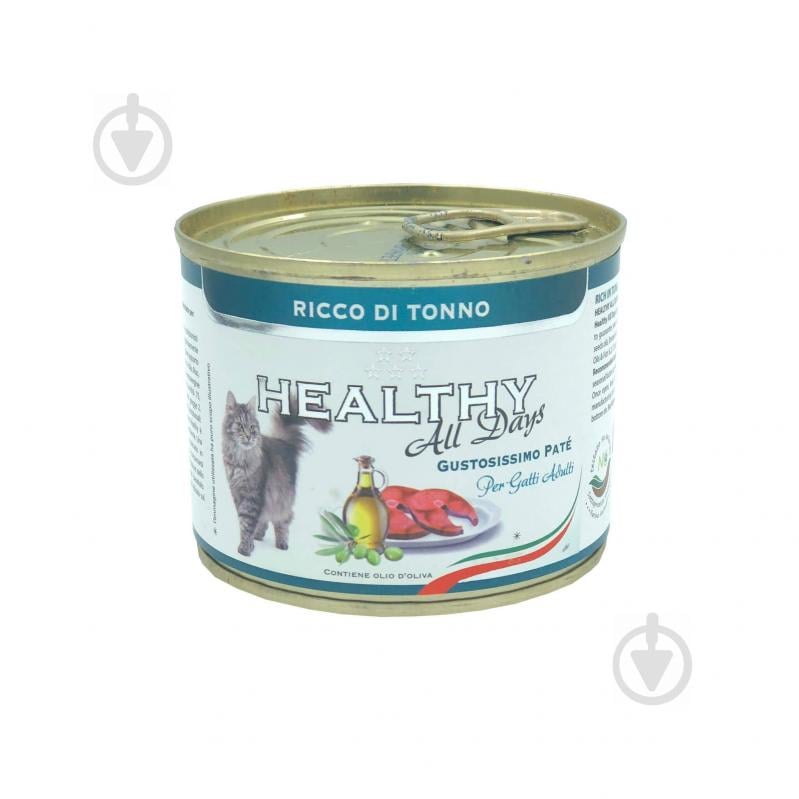 Корм Healthy All days тунец 200 г - фото 1