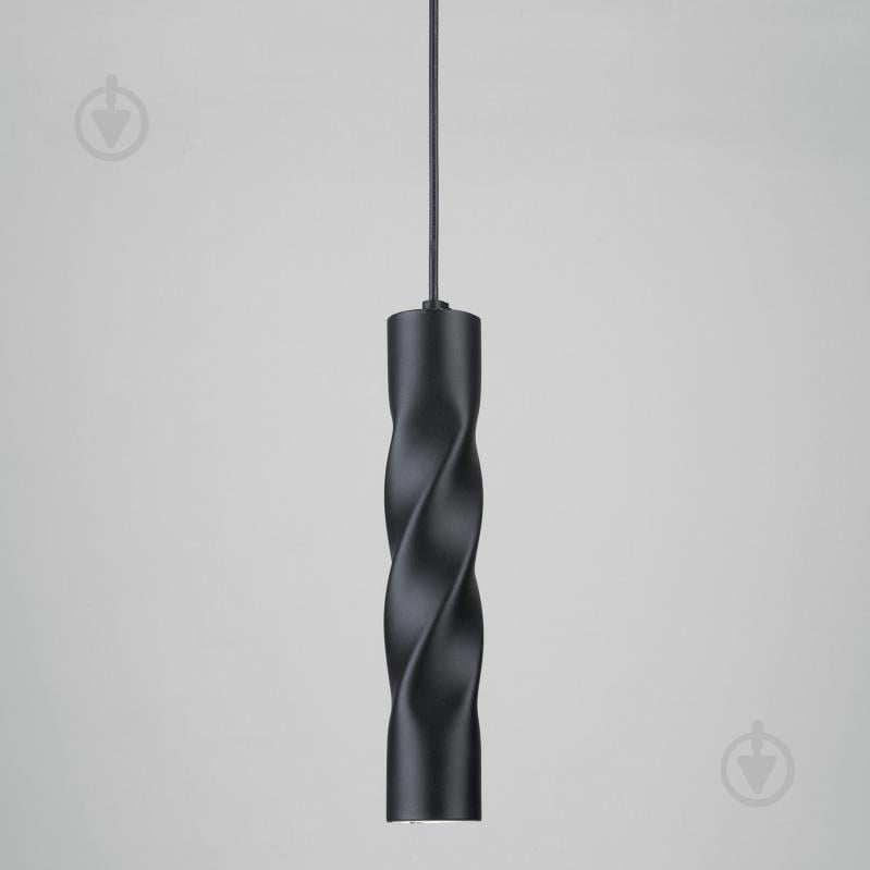 ВИТРИНА! Люстра подвесная Strotskis Scroll 50136/1 5 Вт LED-модуль черный - фото 6