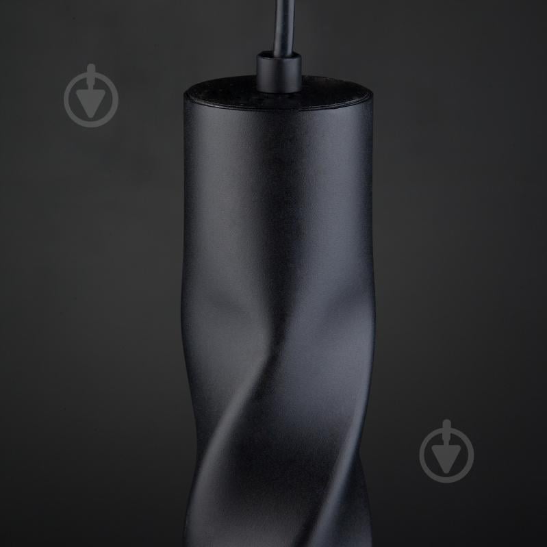 ВИТРИНА! Люстра подвесная Strotskis Scroll 50136/1 5 Вт LED-модуль черный - фото 9