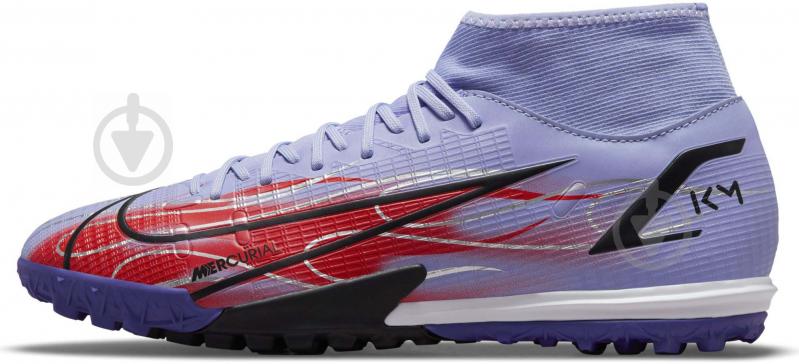 Cороконіжки Nike Mercurial Superfly 8 Academy KM TF DB2868-506 р.43 різнокольоровий - фото 5