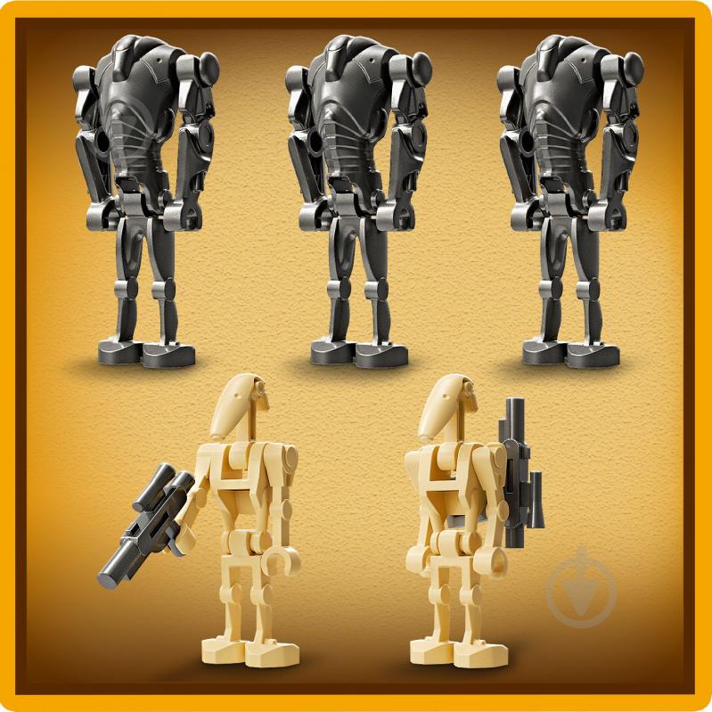 Конструктор LEGO Star Wars Клоны-пехотинцы и Боевой дроид Боевой набор 75372 - фото 7