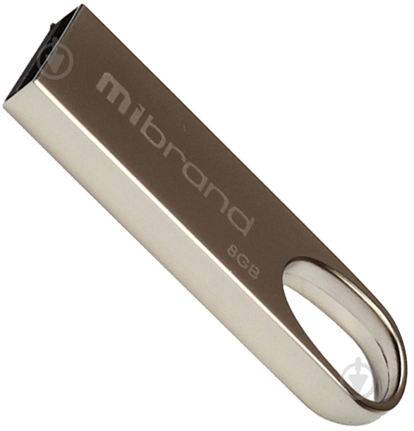 Флешпам'ять Mibrand Irbis 8 ГБ USB 2.0 silver (MI2.0/IR8U3S) - фото 1