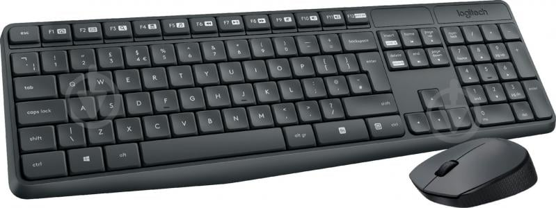 Комплект клавіатура та миша Logitech MK235 UA (920-007931) - фото 1