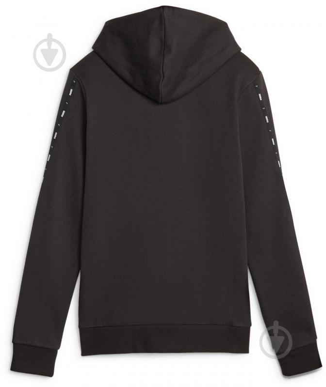 Джемпер Puma ESS TAPE FULL-ZIP HOODIE 67599701 р.XS чорний - фото 2