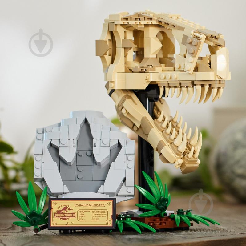 Конструктор LEGO Jurassic World Окаменелости динозавров: череп тиранозавра 76964 - фото 9