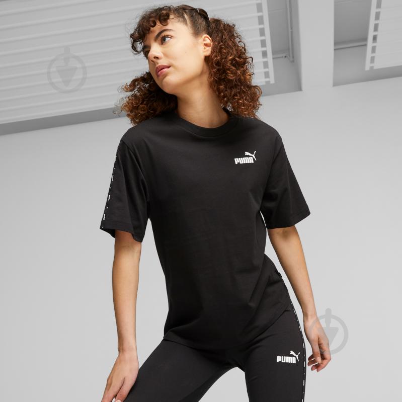 Футболка Puma ESS TAPE TEE 67599401 р.S чорний - фото 3