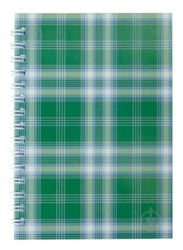 Блокнот на пружині збоку А6 48 аркушів Shotlandka зелений, клітинка, картонна обкладинка BM.2592-04 Buromax - фото 1 Блокнот на пружині збоку А6 48 аркушів Shotlandka зелений, клітинка, картонна обкладинка BM.2592-04 Buromax - фото 1