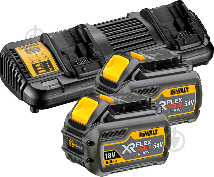 Зарядное устройство+аккумулятор DeWalt FleхVolt DCB132T2 - фото 1