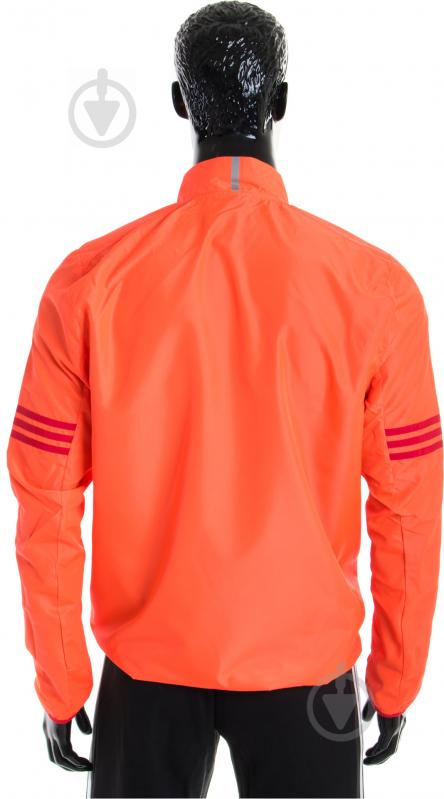 Вітрівка чоловіча демісезонна Adidas RESPONSE WIND JACKET AX6495 р.S коралова - фото 3