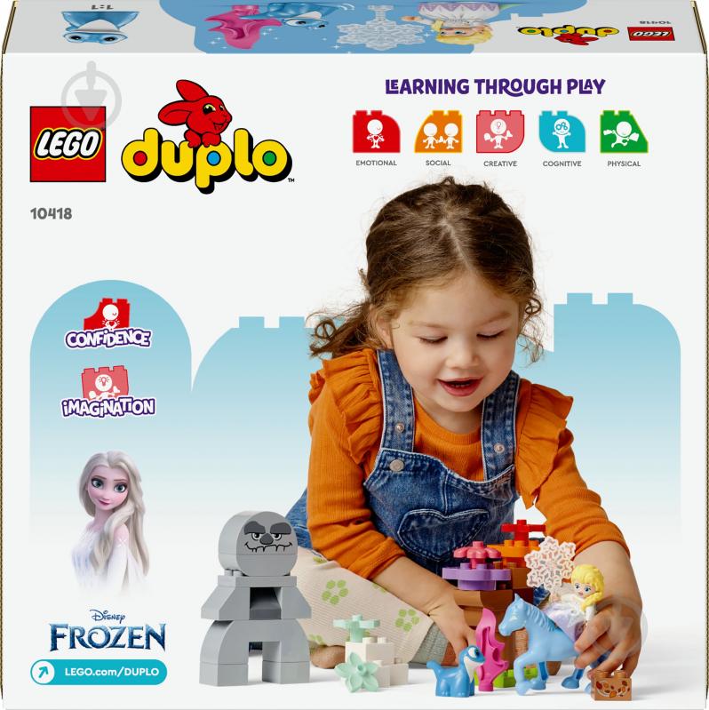 Конструктор LEGO DUPLO Ельза й Бруні в Зачарованому лісі 10418 - фото 2