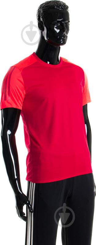 Футболка Adidas Response Ss Tee AX6504 р.L красный - фото 2