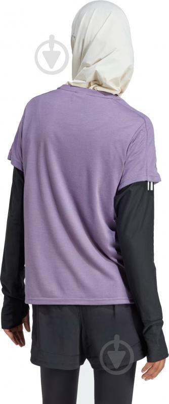 Футболка Adidas TR-ES CREW T IS3956 р.S фиолетовый - фото 2