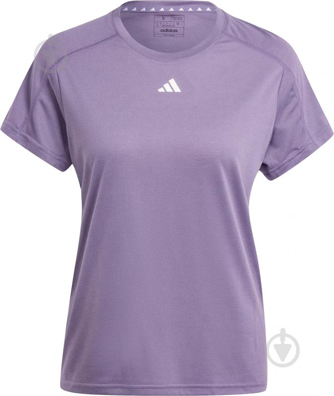 Футболка Adidas TR-ES CREW T IS3956 р.S фиолетовый - фото 6