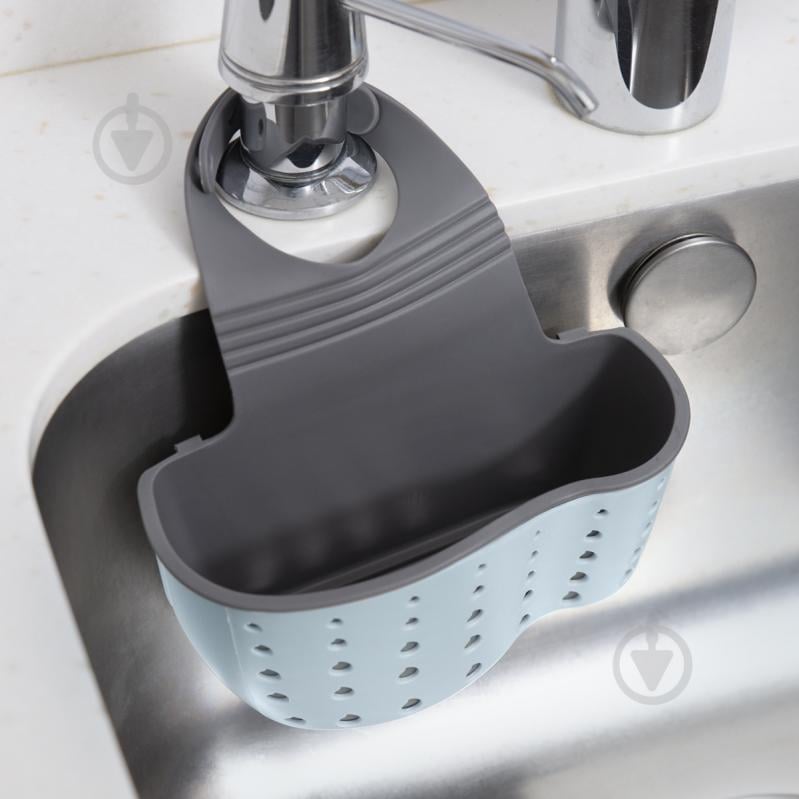 Держатель мочалки MVM голубой К-1524 - фото 7