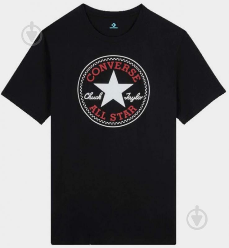 Футболка Converse Chuck Patch Tee 10025459-001 р.2XS черный - фото 6