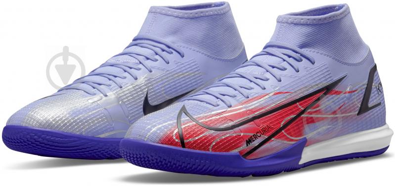 Футзальная обувь Nike Mercurial Superfly 8 Academy KM IC DB2862-506 р.40,5 разноцветный - фото 1