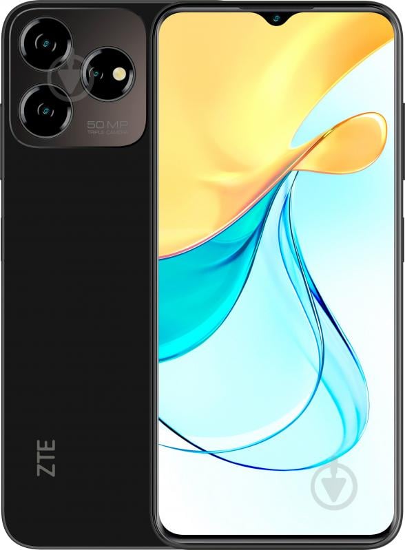 Смартфон ZTE Blade V50 Design 8/256GB black (1011474) - фото 1 Смартфон ZTE Blade V50 Design 8/256GB black (1011474) - фото 1