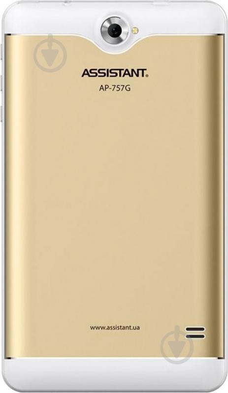 Планшет Assistant 16GB 7" (AP-757G (gold)) gold - фото 2 Планшет Assistant 16GB 7" (AP-757G (gold)) gold - фото 2