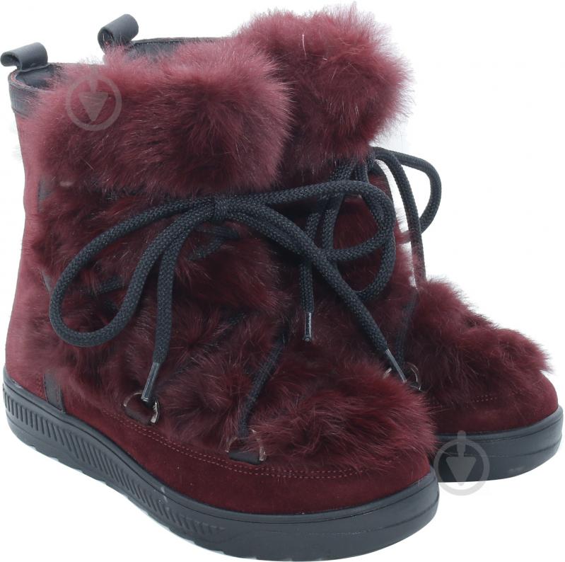 Черевики Oscar Afterski Boots Dark-Red ANET-SHORT-bor р.37 червоний - фото 1