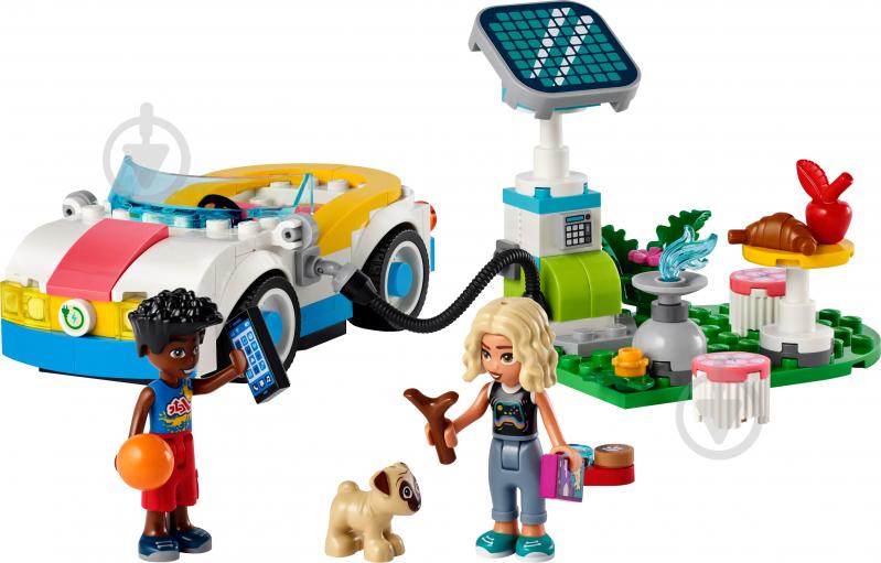 Конструктор LEGO Friends Електромобіль і зарядний пристрій 42609 - фото 3