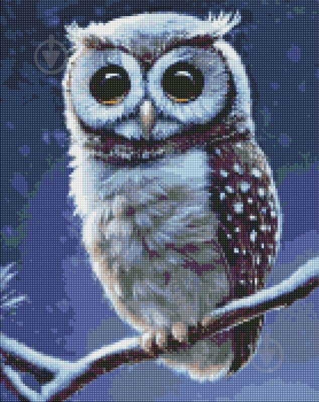 Алмазная мозаика Лесная совушка 40х50см Идейка - фото 1